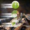 Turtle Brush with Suction Cup Turtle Brush Turtle Tank Accessories for Remove Turtle Shell Scutes