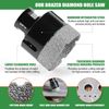 Diamond Core Drilling Bits Set Masonry Ceramic Marble Tile Hole Saw Cutter Kit