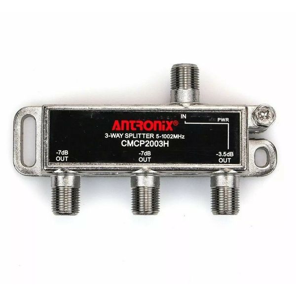 3-Way Power Passing Splitter for Amplifiers with 1 Horizontal Port, cmcp2003h