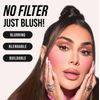Huda Blush Filter Liquid Blush - Latte (light to medium) - 0.15 fl oz / 4.5 mL