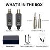 Wireless XLR Microphone System for Dynamic Microphone PA System and Audio Mixer