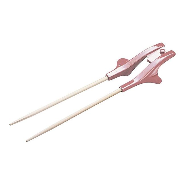 Chopsticks, Zoukun Clear Dice Chopsticks for Right Hand (Pink)