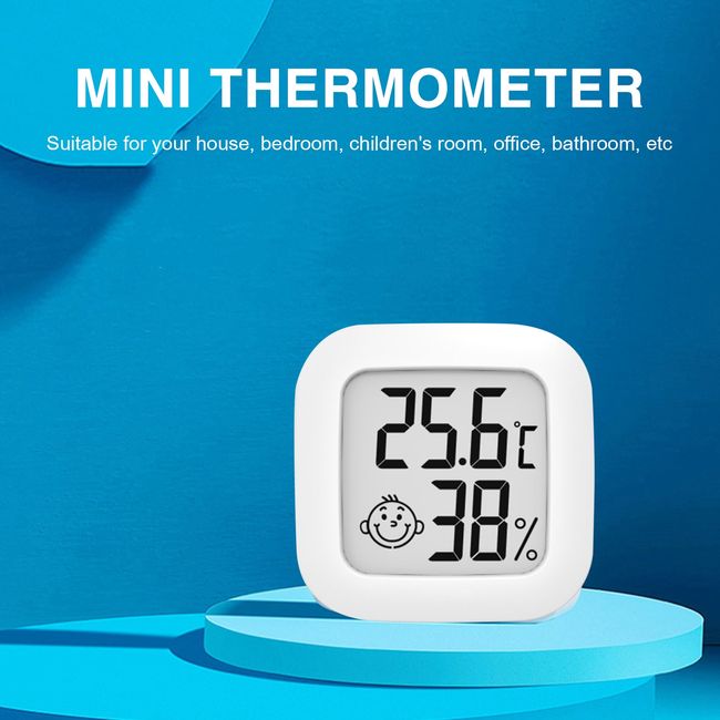 MEASUREMAN Digital Indoor Thermometer and Hygrometer with Humidity