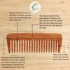 SVATV Handcrafted RoseWood Comb S-48