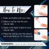 Ardell Nail Addict Premium Artificial Nail Set, Matte Blue