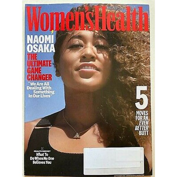 NAOMI OSAKA September 2021 WOMEN'S HEALTH Magazine