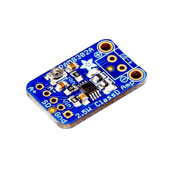 Adafruit Mono 2.5W Class D Audio Amplifier - PAM8302 [ADA2130]