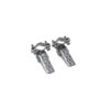 Fenix Cycles Foldable Fork Step Pegs Chrome (Chrome)