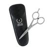 ZEUS Beard Scissors, Premium Handmade German Stainless Steel Beard Trimming Scissors with Leather Case - MADE IN GERMANY