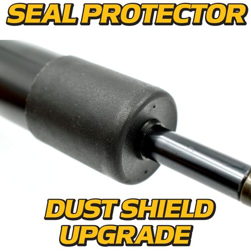 HD Switch - 2 Pack - Steering Damper John Deere EZtrak Ztrak EZ-Trak Z245 Z465 Z645 Z655, Z665 Dampener w/DUST Shield Upgrade Motion Control Shock