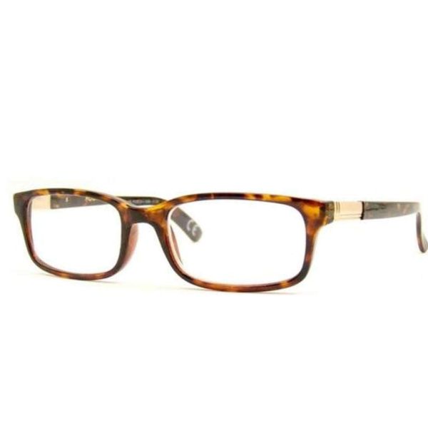 Foster Grant Men's Boston Reading Glasses Brown +1.75