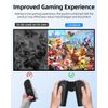 LuxiSync Charging Grip for Switch 2 Handle,Ergonomic V-Controller Stand with USB-C Cable and LED Indicator for Fast Charging While Playing - for Switch2 (Model 2025)