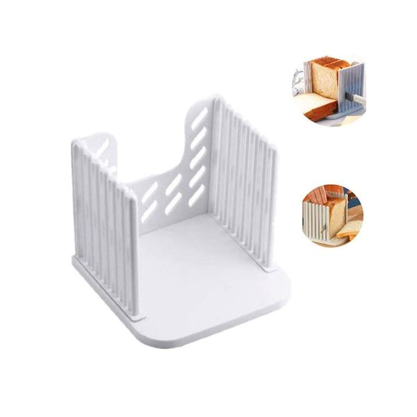 Bread Slicer, Bread/Bake/Bread Slicer Cutter, Compact Foldable Bread Sandwich Toast Bread slicer1PACK