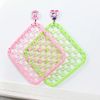 Kitchen Sink Mat, PP Plastic Large Sink Protector Mat Practical Drainer Mat Regular Dish Draining Mat Non-Slip Mat, Green