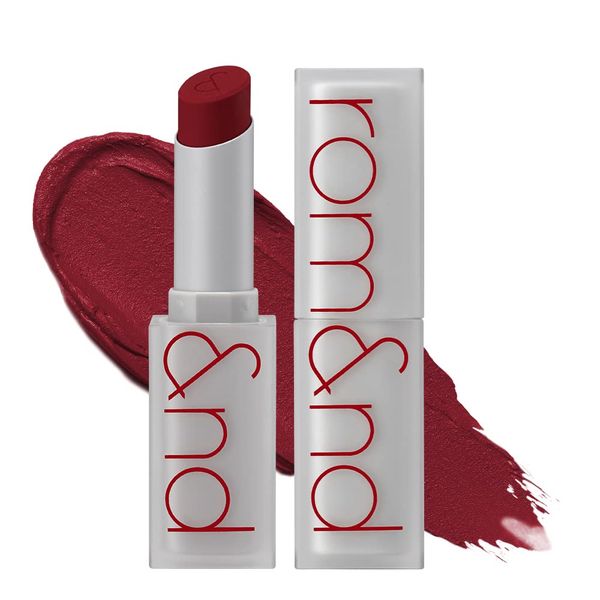 rom&nd Zero Matte Lipstick (Korean Cosmetics) 15 Midnight 0.1 oz (3 g)