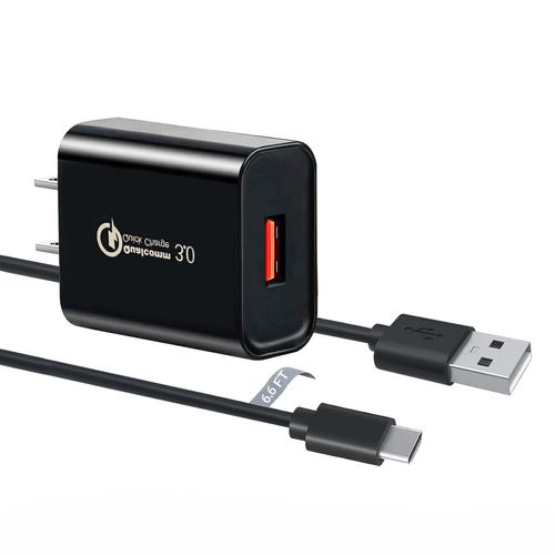 Fast Wall Charger for T-Mobile REVVL 6/6 Pro 5G, REVVL V+ 5G, REVVL 5G, REVVL 4/4+, Revvlry+ USB C Cell Phone Charging Cable Cord (6.6Ft)
