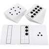 LEARNING ADVANTAGE Ten Frame & Dot Card Set - Math Manipulative - In-Home Learning - Math Game for Kids