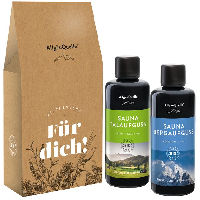 FÜR DICH 2ER SAUNA SET GESCHENKSET