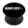Hair Life Friseur Beruf Haar PopSockets mit austauschbarem PopGrip
