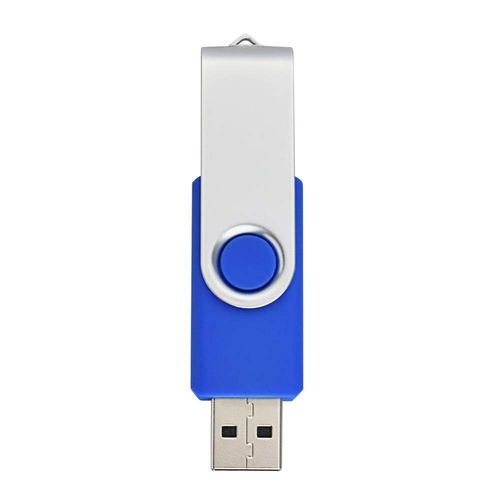 Aiibe 10 Pack 4GB 4G Flash Drive USB Flash Drive Thumb Drives USB 2.0 Memory Stick Wholesale/Lot/Bulk (4GB, 10 Pack, Blue)