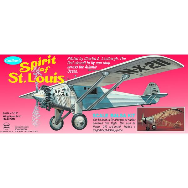 Guillow's Spirit of St. Louis Model Kit