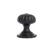 From The Anvil Black Flower Cabinet Knob - Small