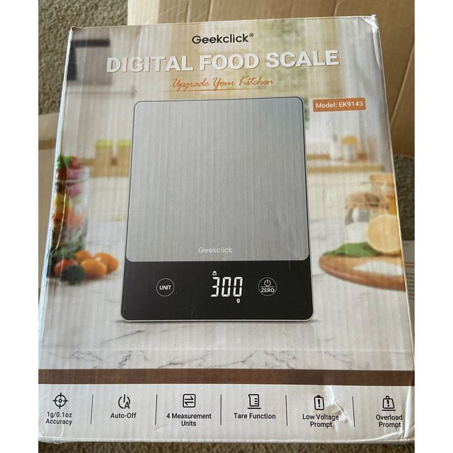 Food Scale, Digital Kitchen Scale Weight Grams and Ounces for