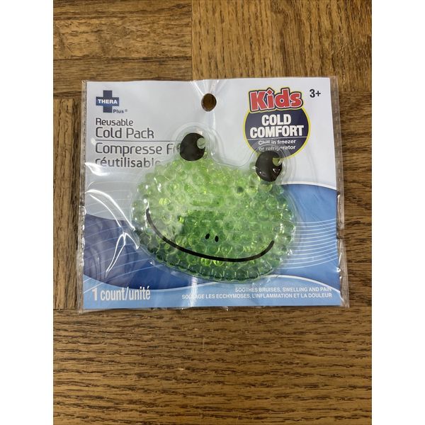 Thera Plus Reusable Cold Pack For Kids Frog