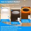 12 Pack 6 Inch LED Recessed Light with Night Light - Canless Ultra Thin Wafer