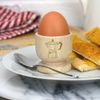 Azeeda 'Coffee Machine' Wooden Egg Cup (EC00028640)
