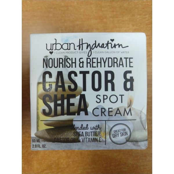 Urban Hydration Noursh & Rehydrate Castor & Shea Spot Cream 2.0oz. -  E11C