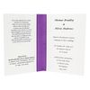 Handmade Personalised Sidefold Wedding Invitations with Ribbon and envelopes- Free P+P (10)