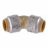 SharkBite Max UR648A Push-To-Connect Pipe Elbow, 45-Degree, 1/2 In. - Quantity 6