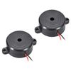 sourcing map 2 Pcs DC 9-15V Active Electronic Buzzer Piezo Alarm Sound 90dB Beep Speaker
