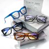 SIGVAN Progressive Multifocus Reading Glasses for Women Men Blue Light Blocking Spring Hinge Computer Multifocal Readers (4 Mix-1, 1.0)