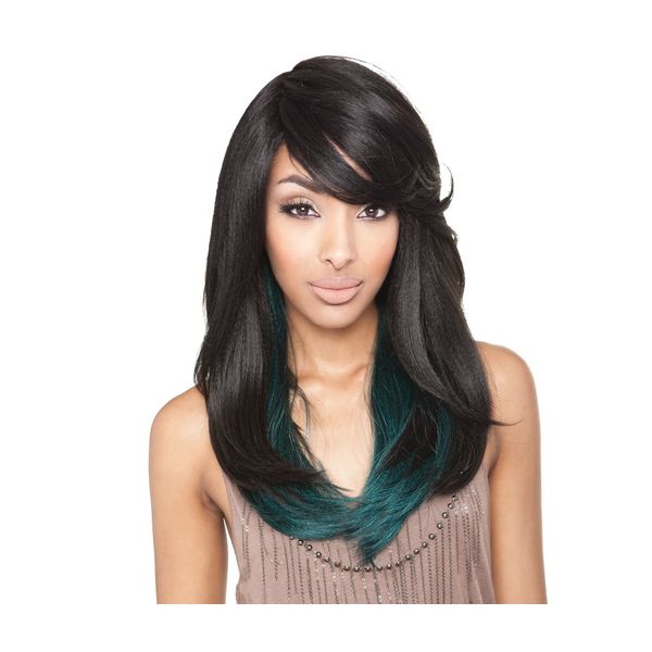 ISIS Brown Sugar Human Hair Blend Full Wig - BS110 (FTP1B/WINE)