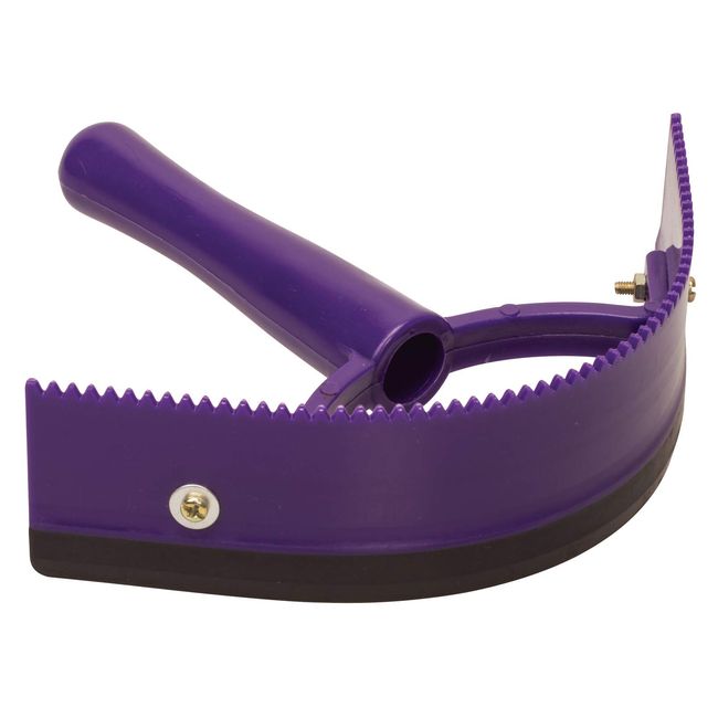 Weaver Leather Sweat Scraper/Coarse Curry Combo. Purple/Black