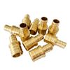 (Pack of 10) EFIELD Barb Crimp Pex 1/2 Inch x 3/4 Inch Reducing Coupling Brass Fitting