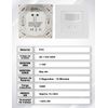 ZLXHDL Light Switch with Motion Sensor, Sensitivity and Delay Adjustable, 2-Wire On/Off and 3-Way PIR Operation and Function Control Settings, Motion Sensor, 110V-240V