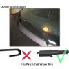 26"+22"+11" Windshield Front+ Rear Wiper Blades Direct Connect For Ford Explorer