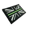 Thin Green Line Union Jack Flag Ambulance Service Paramedic PVC Patch