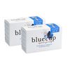 BLUECUP Refillable Capsules, Lids for Use with Bluecup Refillable Capsules, Supplement [400 Lids]