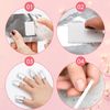 G2PLUS Gel Nail Remover Foils - 100PCS Nail Foil Removal Wraps - Nail Foils Wraps with Pad for Gel Nails Remover