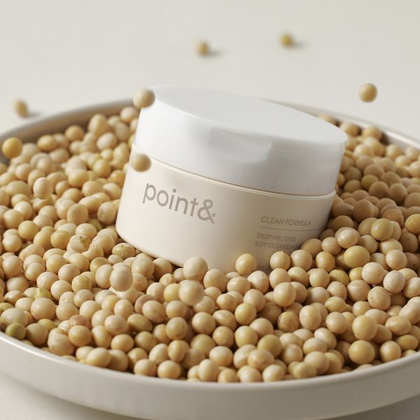 Point &amp; Deep Melting Soy Cleansing Balm 90ml / No. 1 moisturizing cleanser for sensitive skin