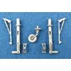 1:48 Scale Aircraft Conversions Hs 129 Landing Gear - 48076