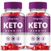 VitazenLabs Keto ACV Gummies, Apple Cider Vinegar, Max Strength Formula (2 Pack)