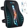 Lumbar Support Pillow Memory Foam Backrest for Office Car Posture Relief