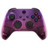 eXtremeRate Replacement Faceplate for Xbox Series X & S Controller - Personalize Your Control - Gradient Translucent Purple Rose Red Front Housing Shell for Xbox Controller [Controller NOT Included]