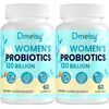Dmeisy Menopause Probiotics 120 Billion CFU 60 Capsules Digestive Relief Support