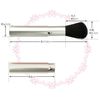 Shishida Seishindo Face Brush, Slide, Silver